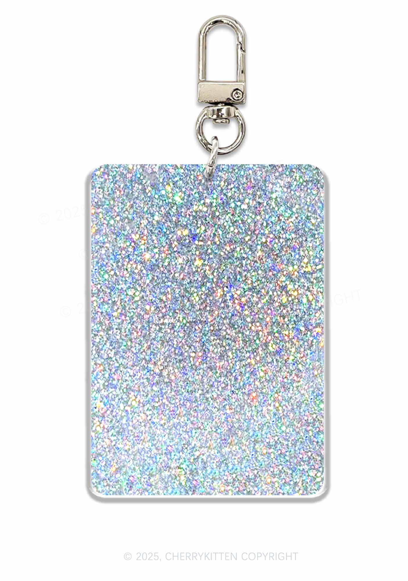 Halloween Death Smoking 1Pc Y2K Glitter Keychain Cherrykitten - Image 2