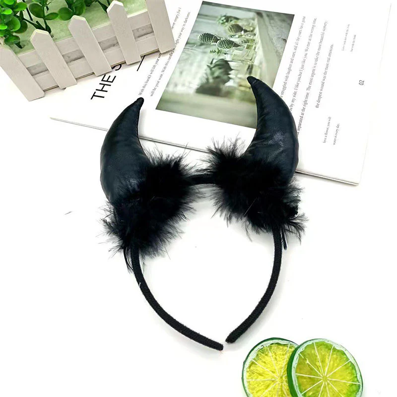 Halloween Devil Horns Y2K Hairband - Image 2