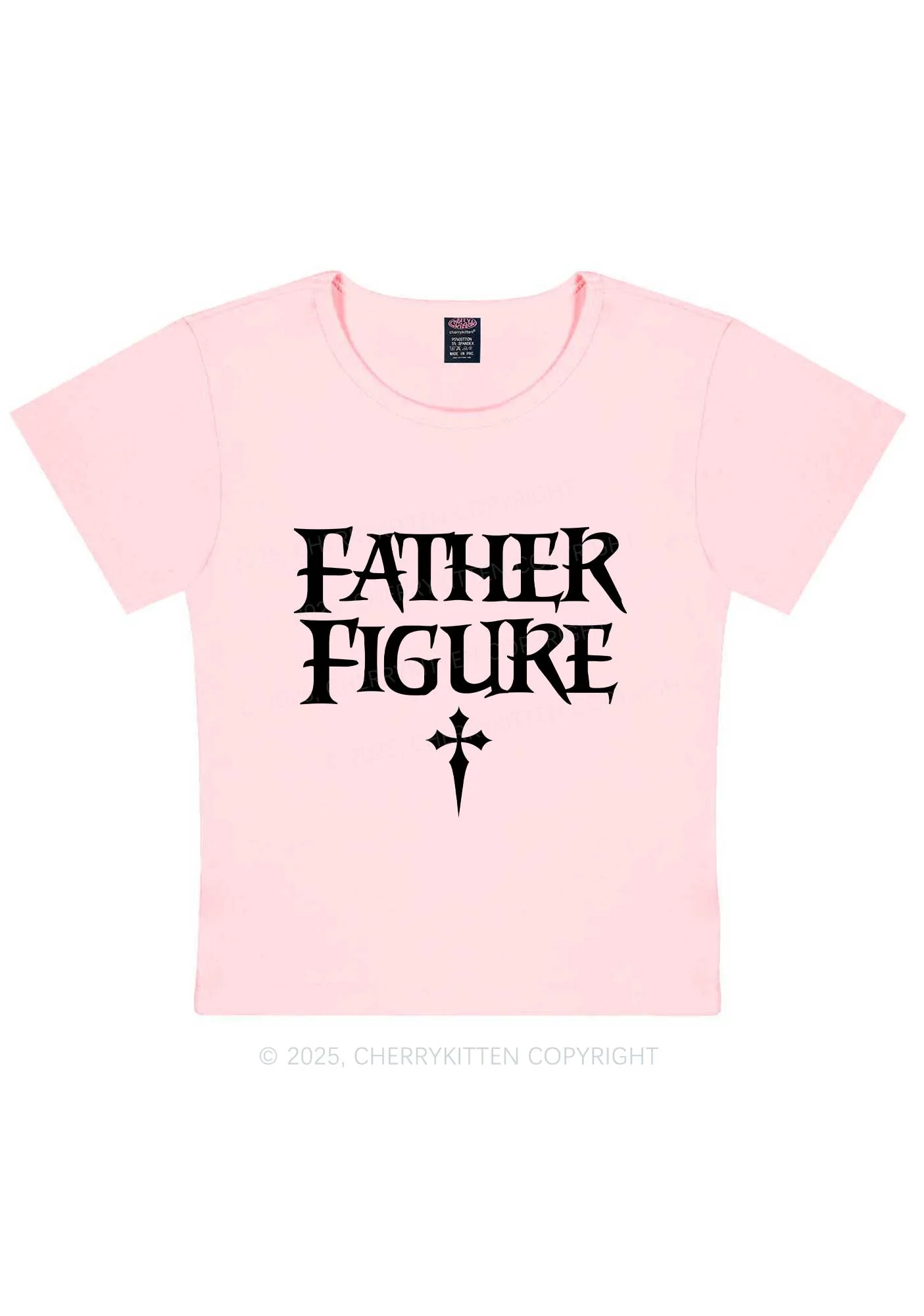 Halloween Father Figure Y2K Baby Tee Cherrykitten - Image 12