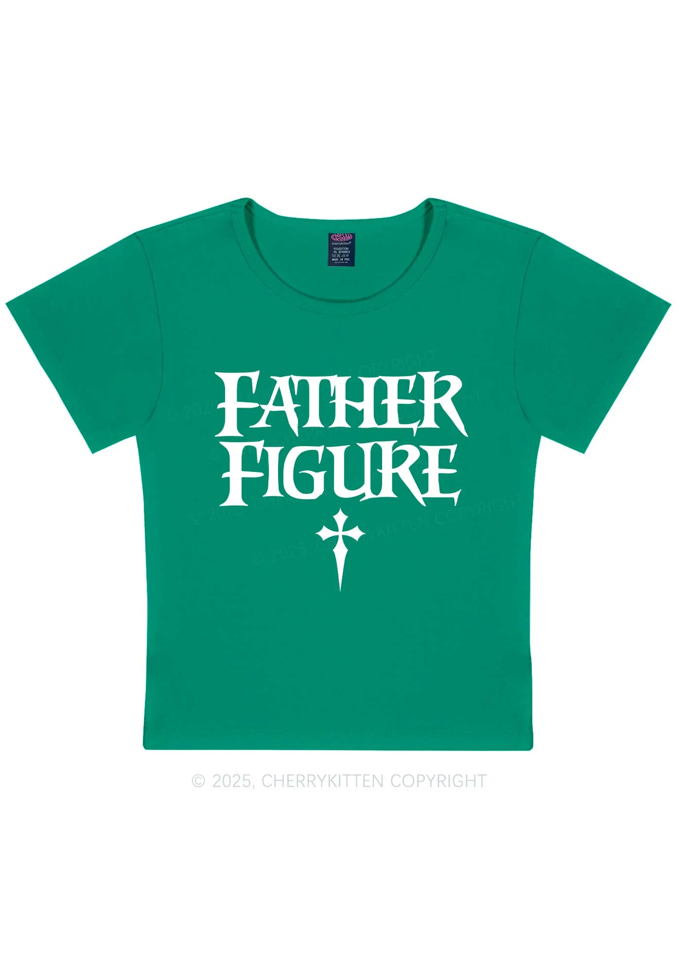 Halloween Father Figure Y2K Baby Tee Cherrykitten - Image 13