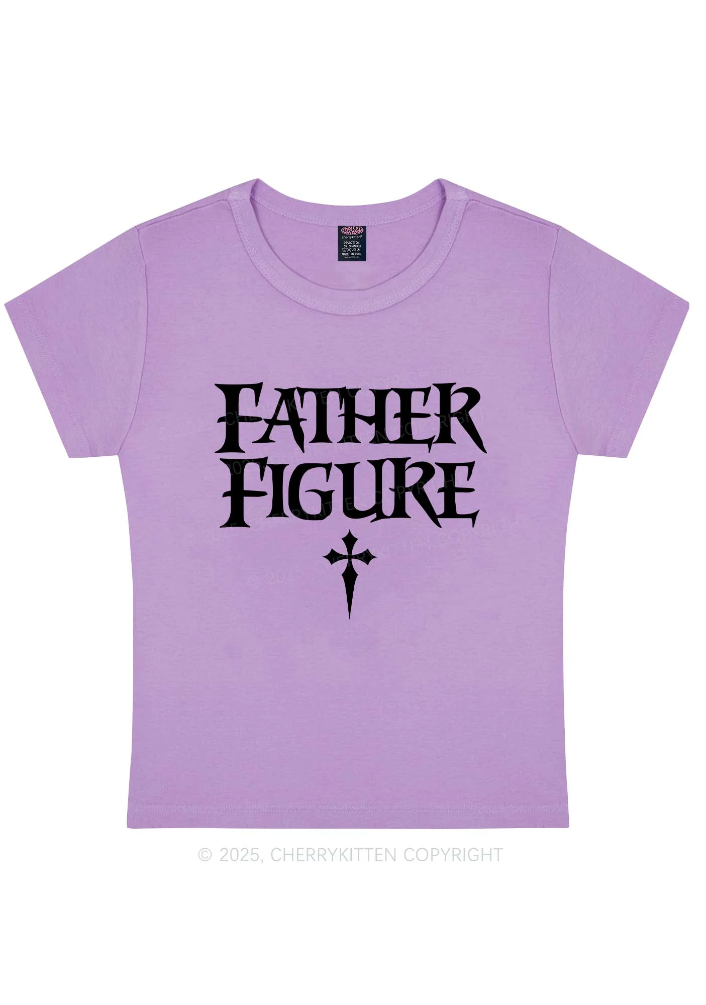 Halloween Father Figure Y2K Baby Tee Cherrykitten - Image 5