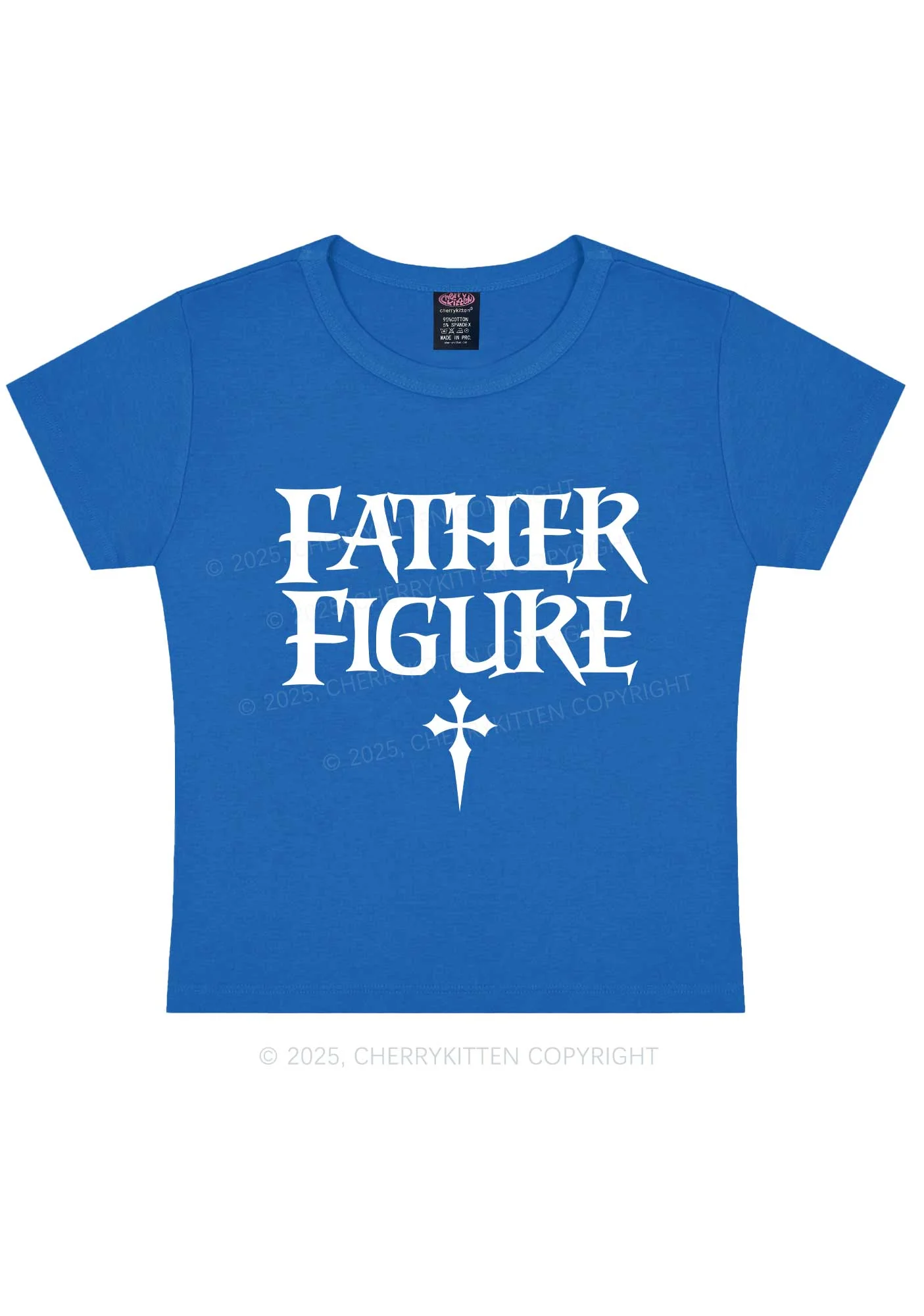 Halloween Father Figure Y2K Baby Tee Cherrykitten - Image 9