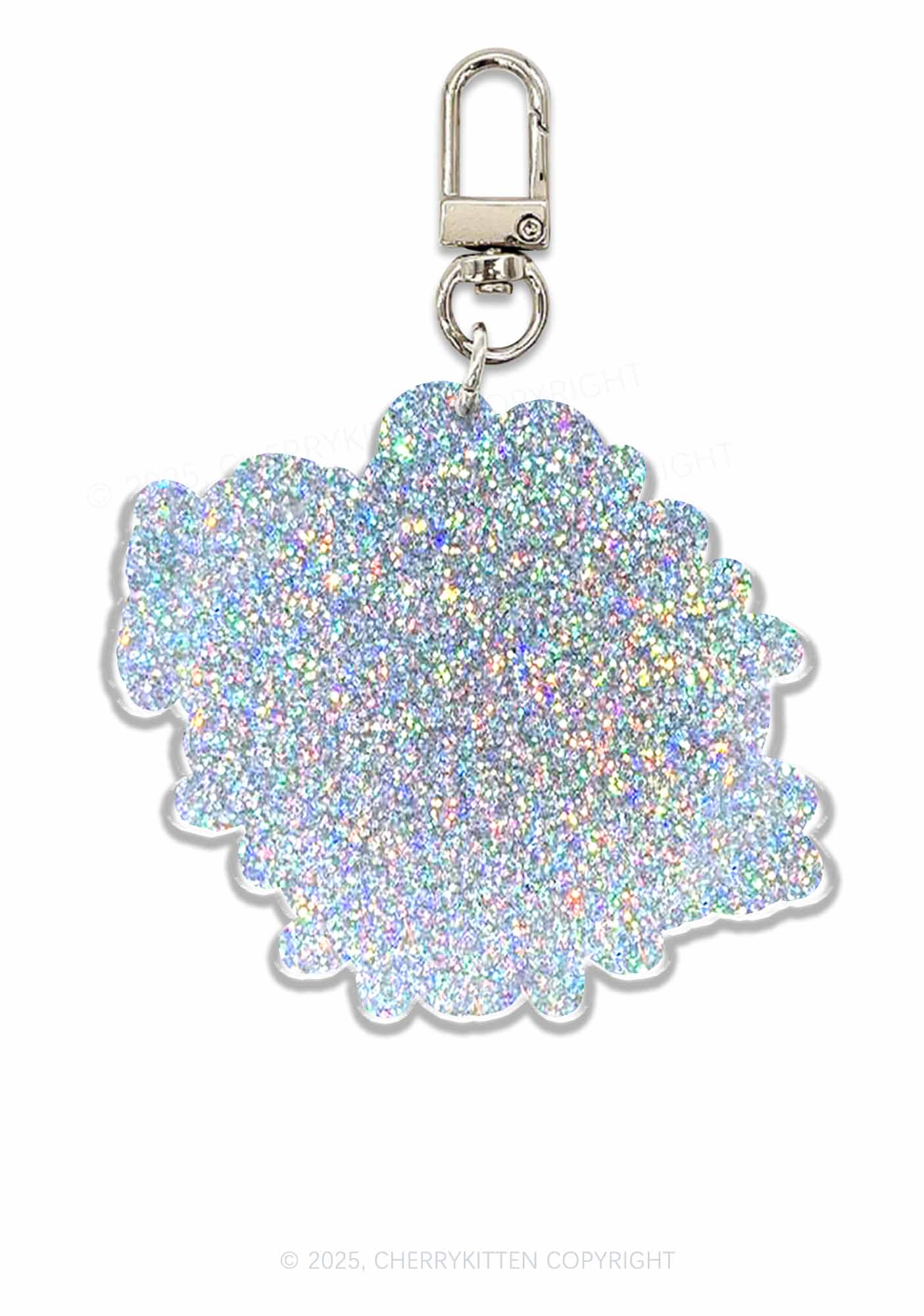Halloween Gore Doll 1Pc Y2K Glitter Keychain Cherrykitten - Image 2