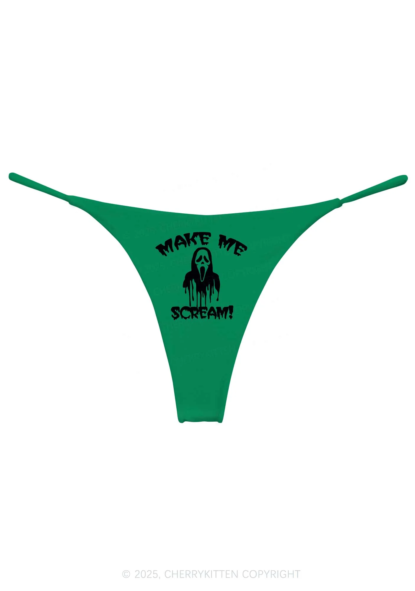 Halloween Make Me Scream Y2K Bikini String Thong Cherrykitten - Image 10