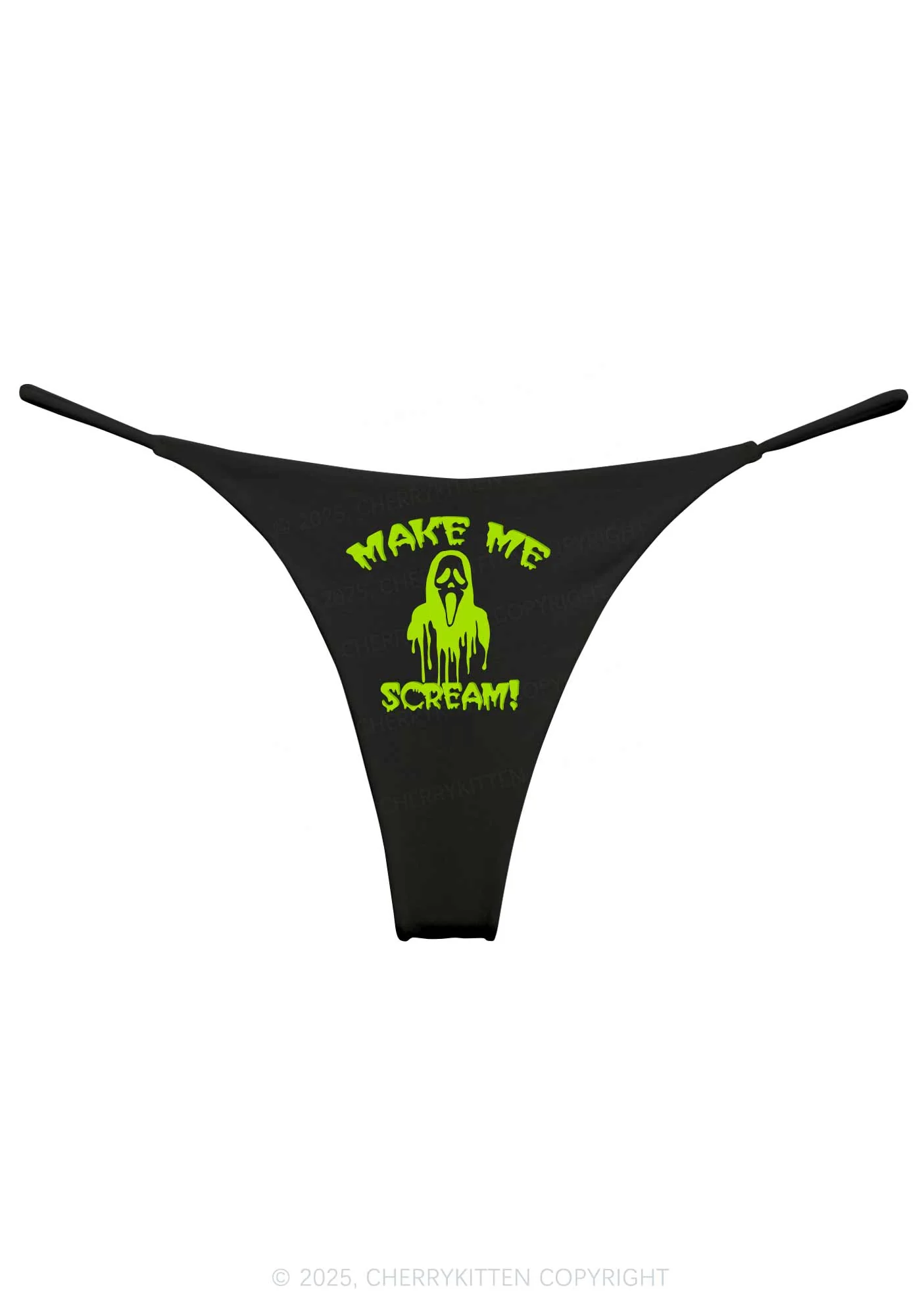 Halloween Make Me Scream Y2K Bikini String Thong Cherrykitten - Image 5