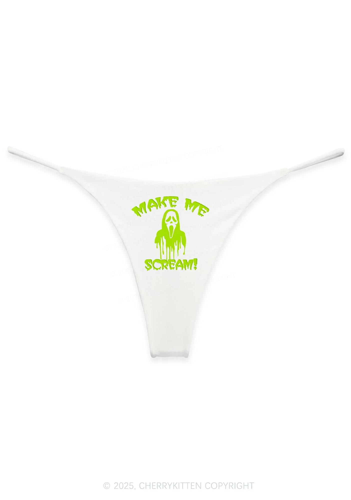 Halloween Make Me Scream Y2K Bikini String Thong Cherrykitten - Image 6