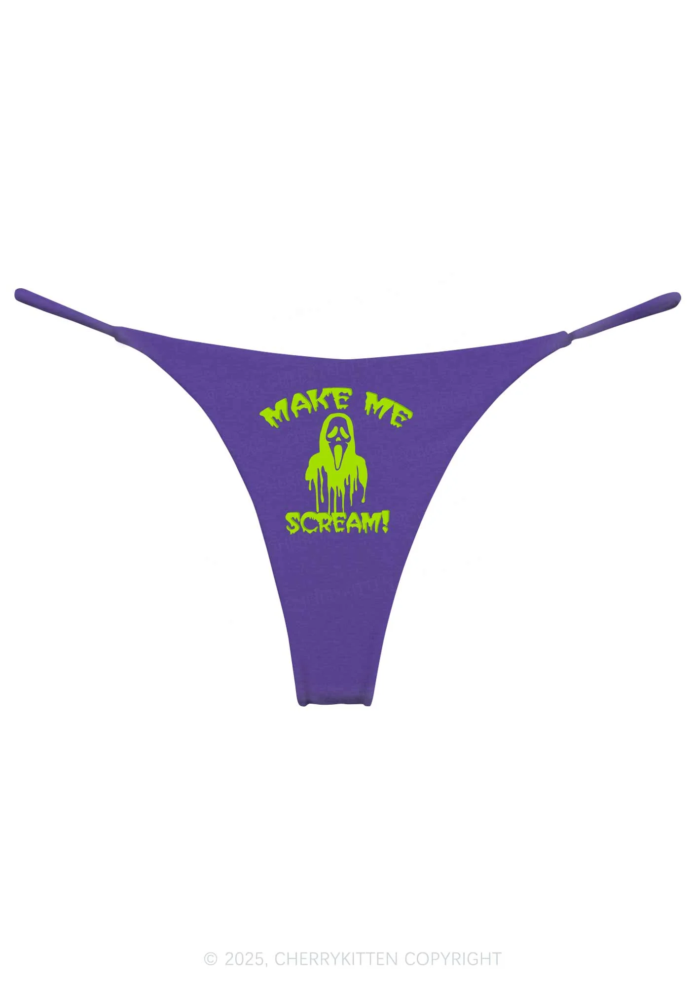 Halloween Make Me Scream Y2K Bikini String Thong Cherrykitten - Image 7
