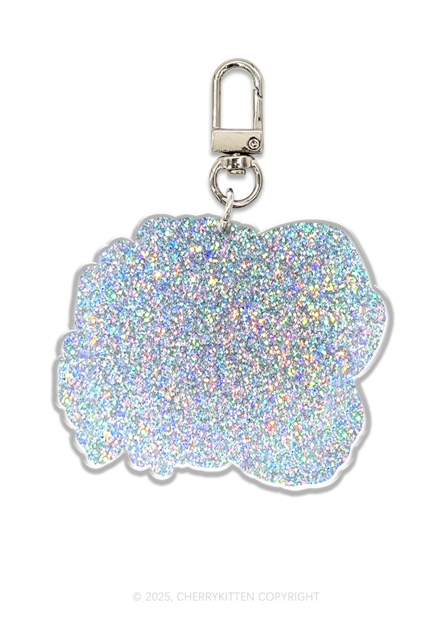 Halloween No You Hang Up 1Pc Y2K Glitter Keychain Cherrykitten - Image 2