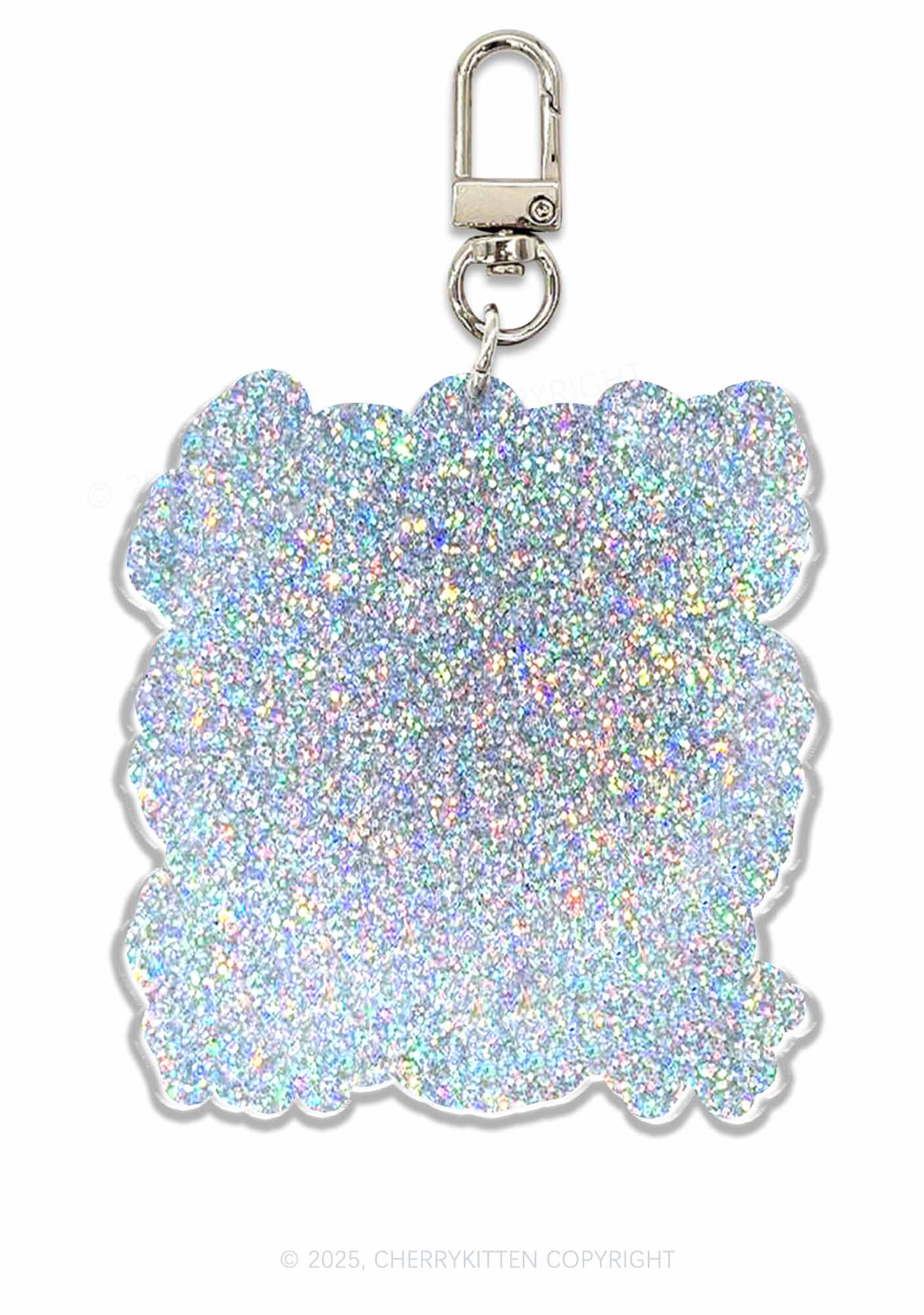 Halloween Pumpkin Ghost 1Pc Y2K Glitter Keychain Cherrykitten - Image 2