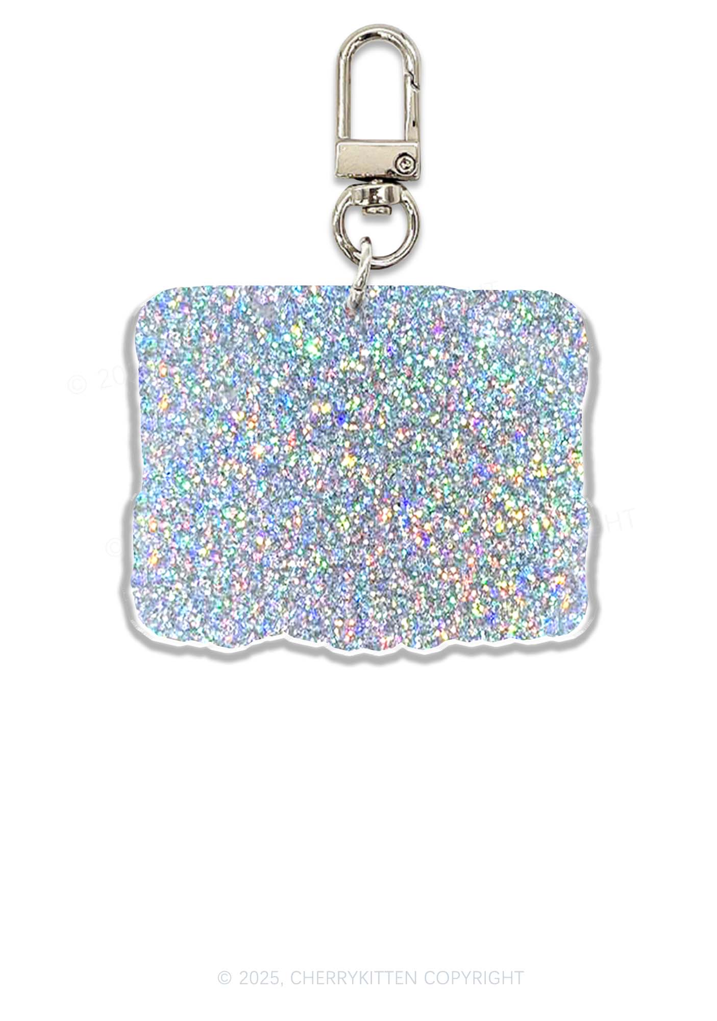 Halloween Pumpkin Town Y2K Glitter Keychain Cherrykitten - Image 2