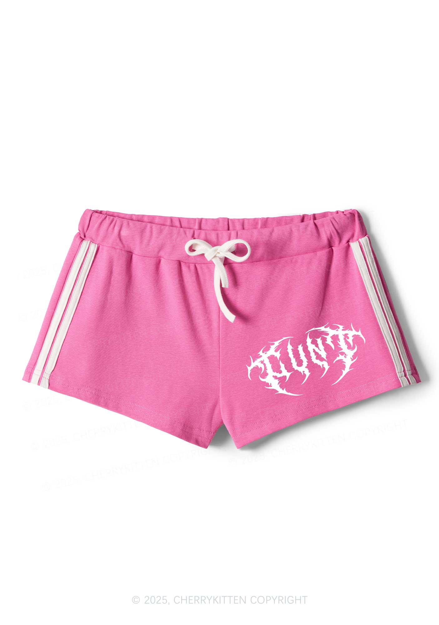 Halloween Punk Cxxt Y2K Drawstring Mini Shorts Cherrykitten - Image 3