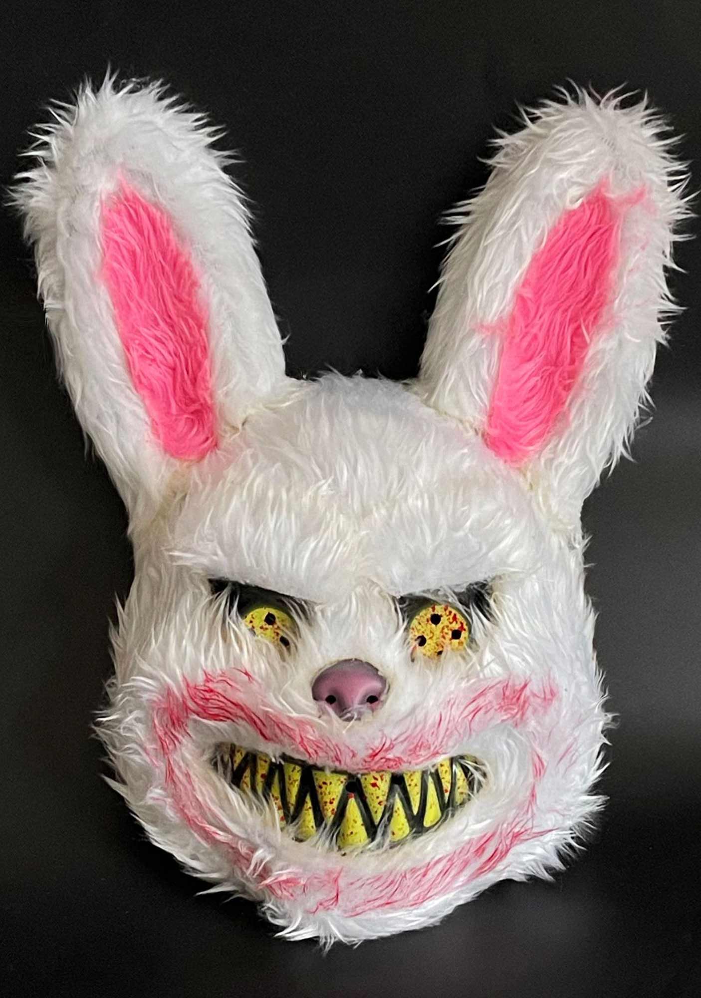 Halloween Scary Bloody Y2K Bunny Mask - Image 3