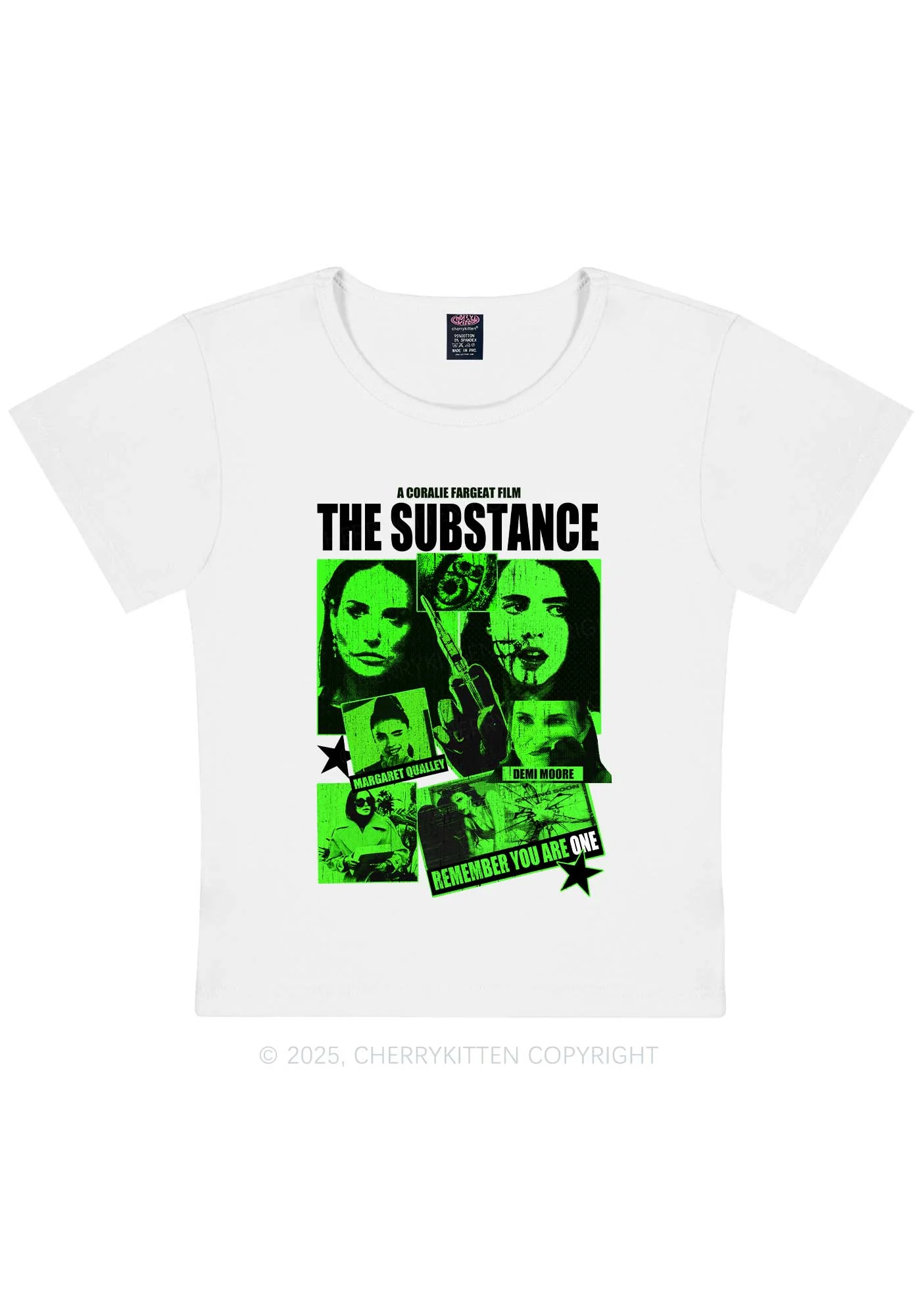 Halloween The Horror Movie Y2K Baby Tee Cherrykitten - Image 8