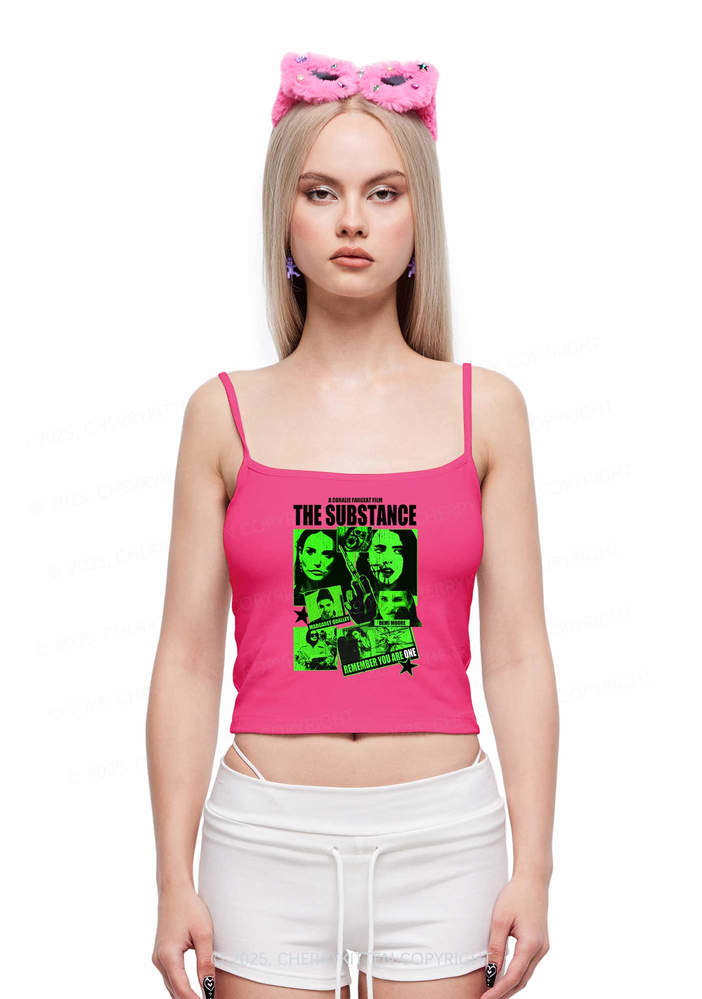 Halloween The Horror Movie Y2K Spaghetti Strap Cami Cherrykitten - Image 2