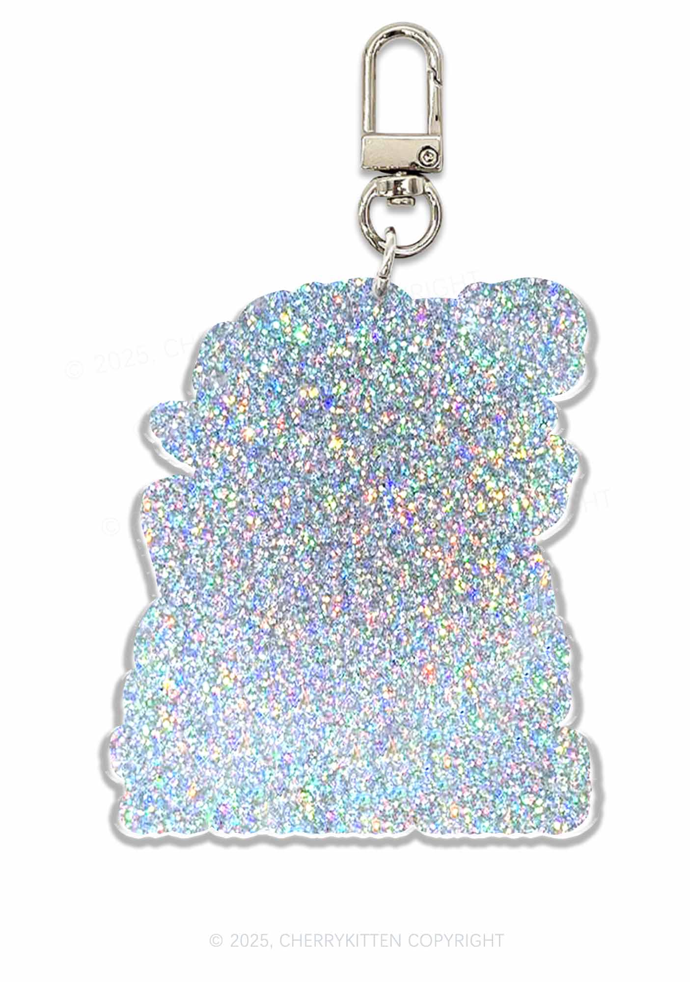 Halloween Time To Stir The Pot 1Pc Y2K Glitter Keychain Cherrykitten - Image 2
