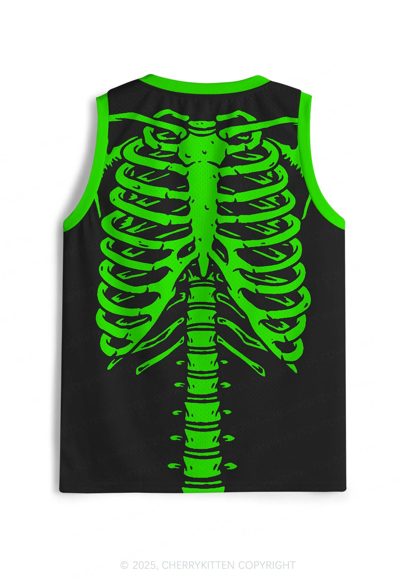 Halloween Watching Movie Y2K Sport Jersey Tank Cherrykitten - Image 3