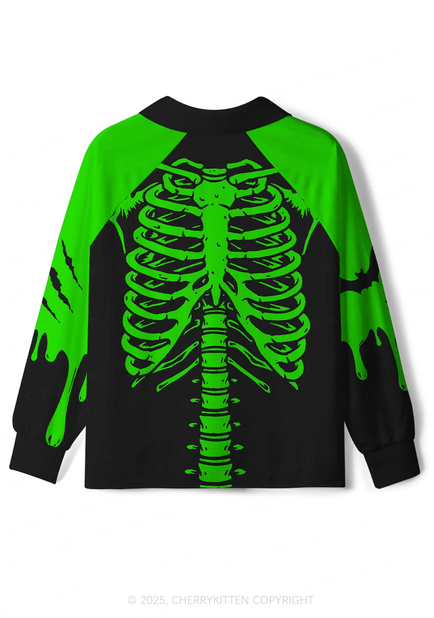 Halloween Watching Movie Y2K Sport Long Sleeve Jersey Shirts Cherrykitten - Image 3