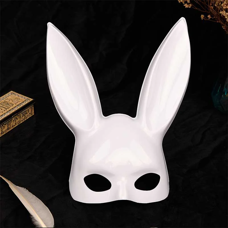 Halloween Y2K Long Ears Bunny Mask - Image 3