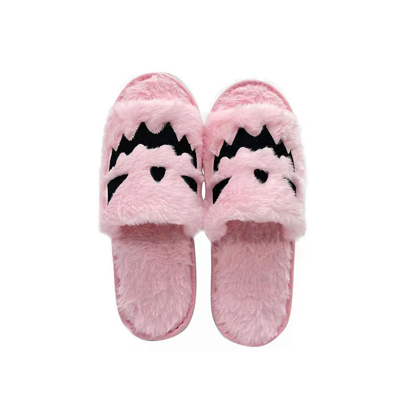 Halloween Y2K Pumpkin Plush Slippers - Image 3