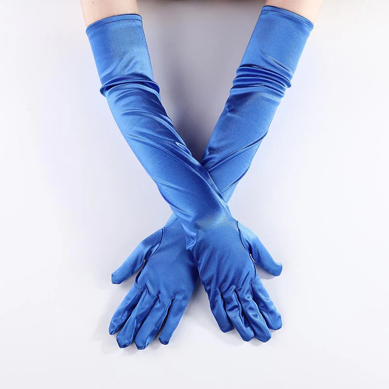 Halloween Y2K Satin Stretch Gloves - Image 8