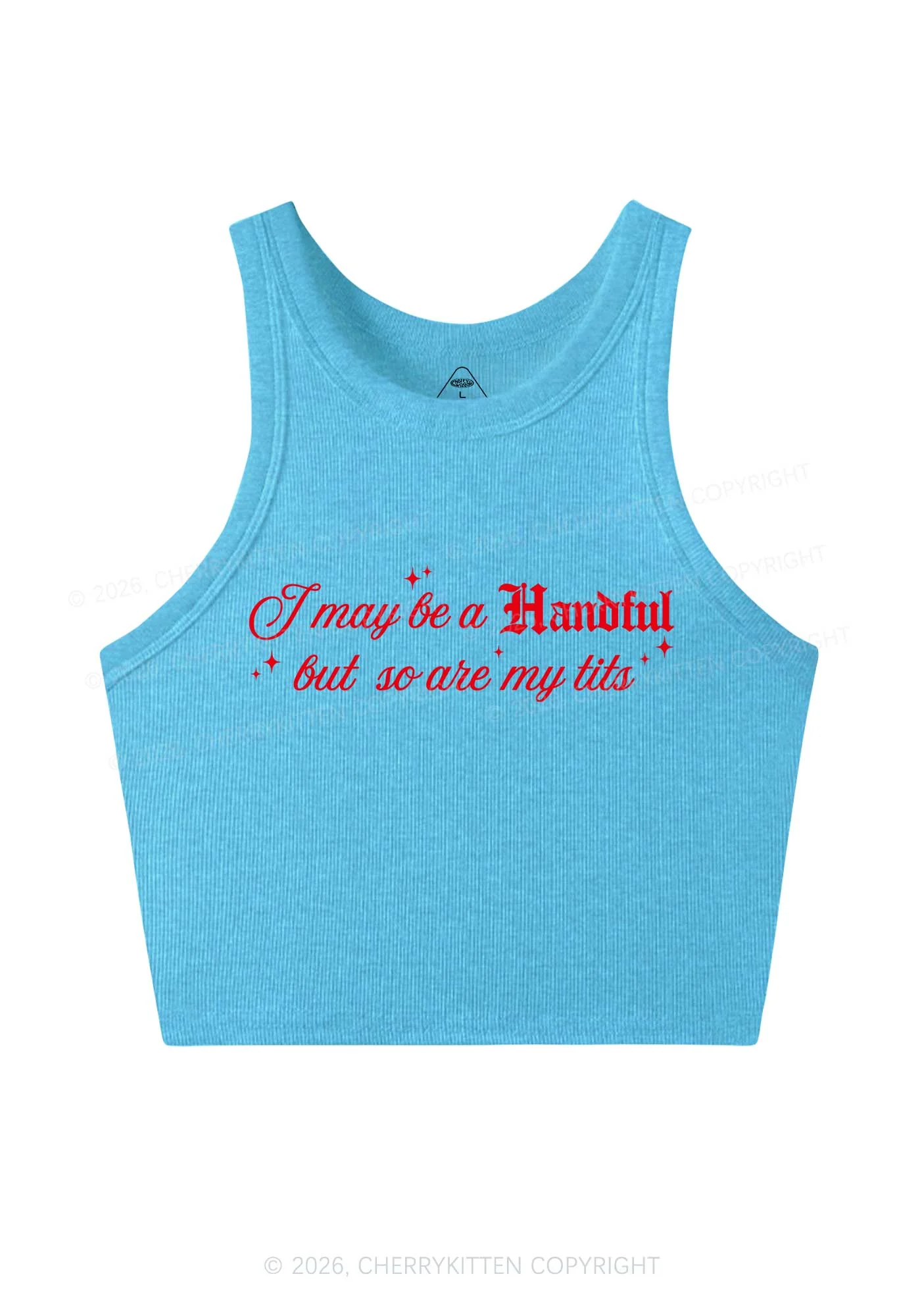 Handful Txts Valentine's Day Y2K Crop Tank Top Cherrykitten - Image 5