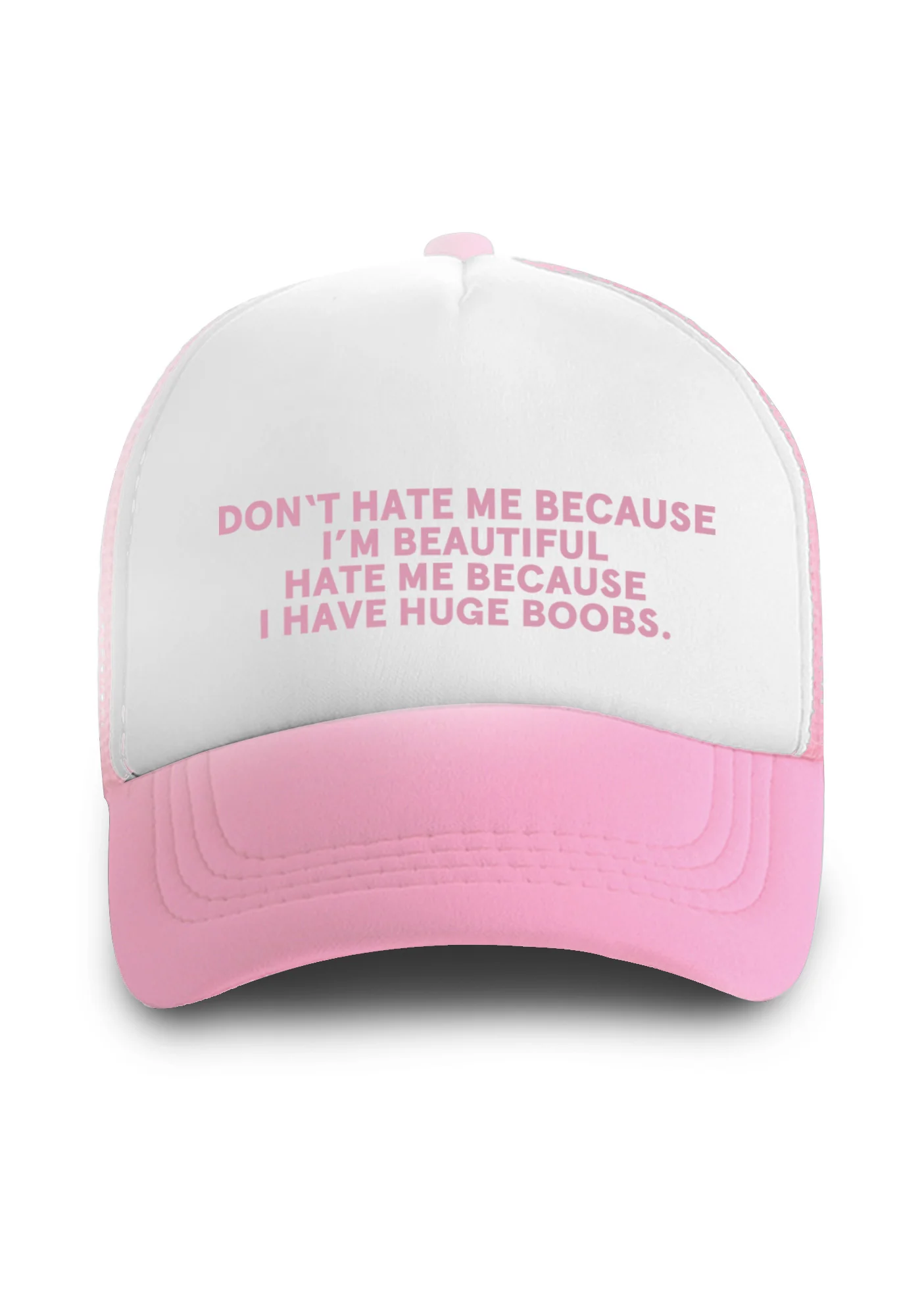 Hate Me Because I Have Huge Bxxbs Trucker Hat - Image 3