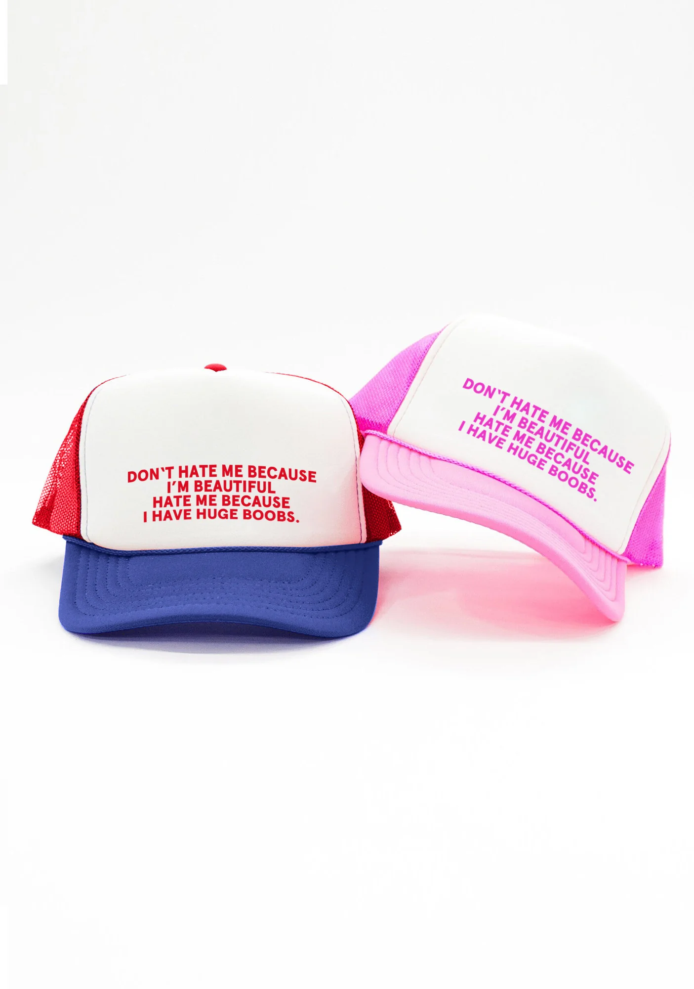 Hate Me Because I Have Huge Bxxbs Trucker Hat - Image 4