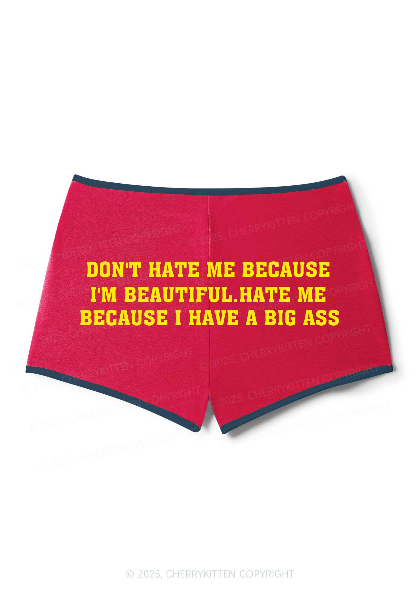 Hate Me Big Axx Y2K Booty Shorts Cherrykitten - Image 4