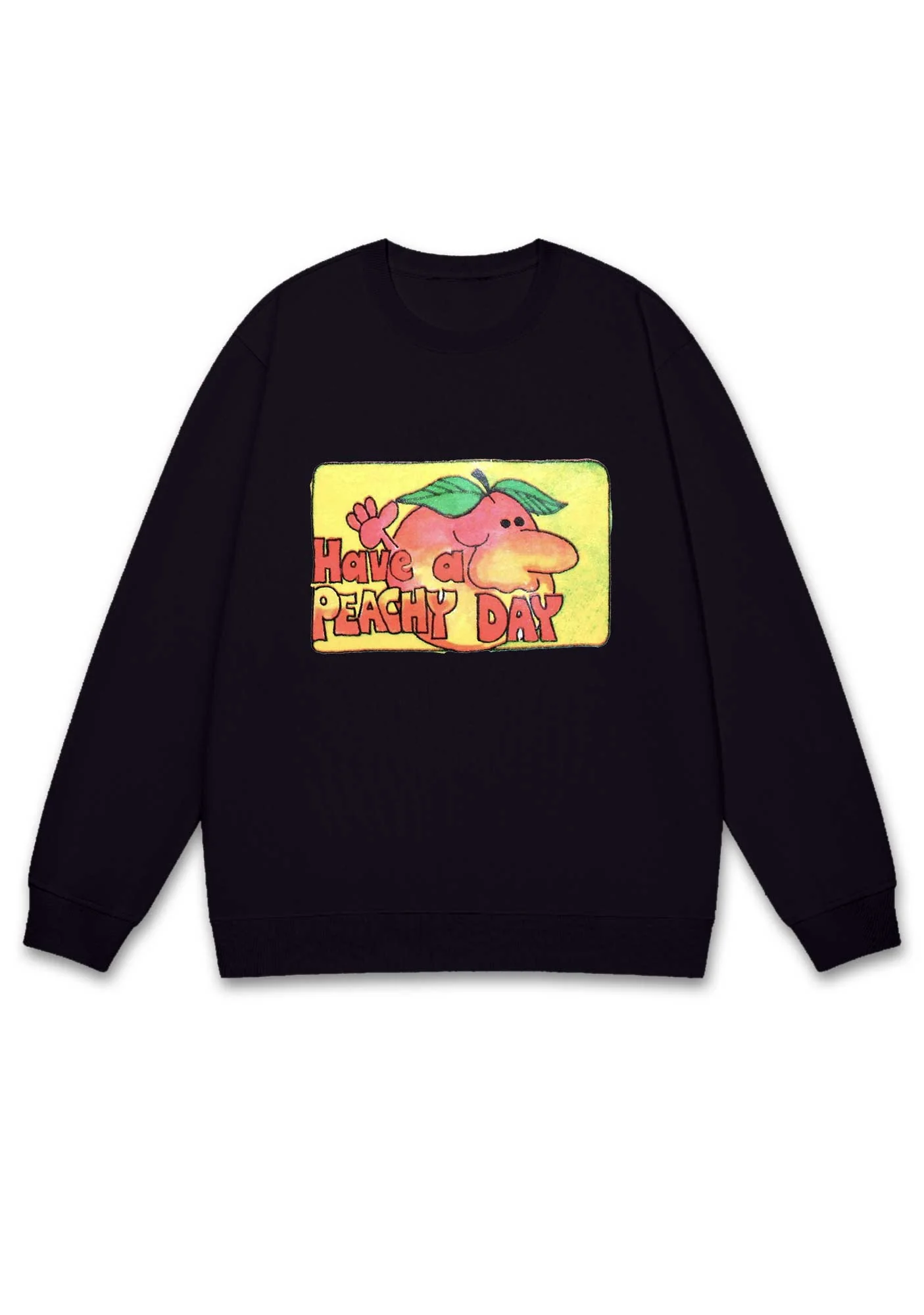 Have A Peachy Day Y2K Sweatshirt - Image 2