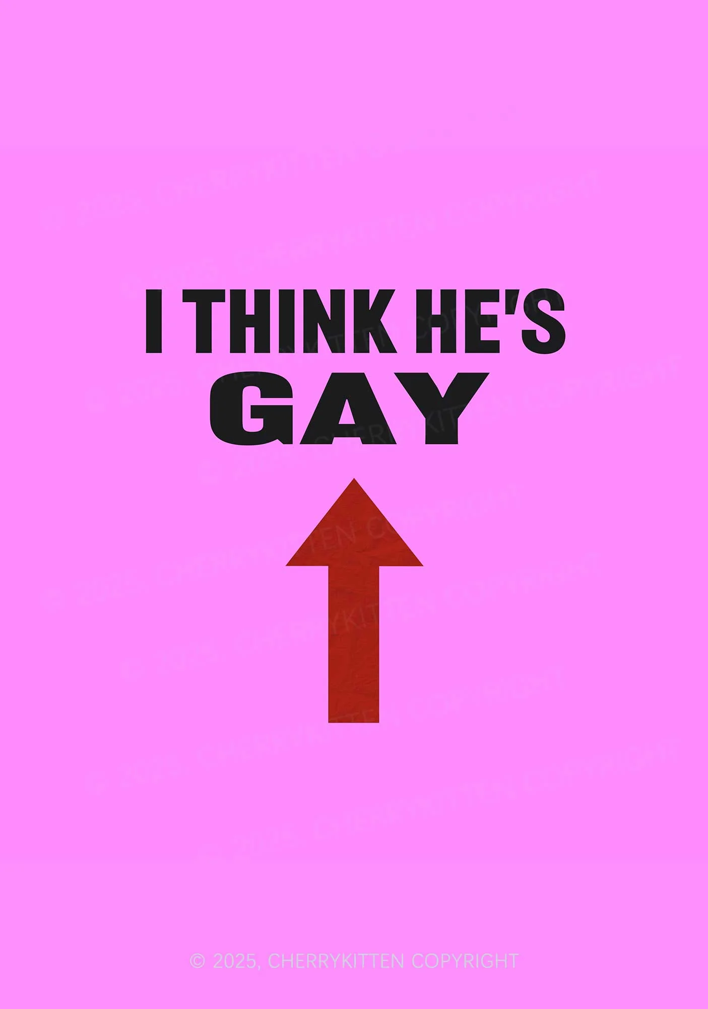 He Is Gay Pride 1Pc Y2K Pin Badge Cherrykitten - Image 2