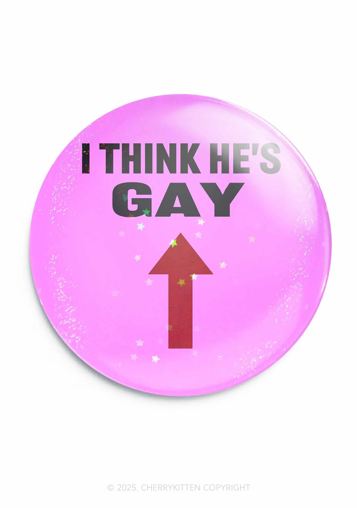 He Is Gay Pride 1Pc Y2K Pin Badge Cherrykitten - Image 4