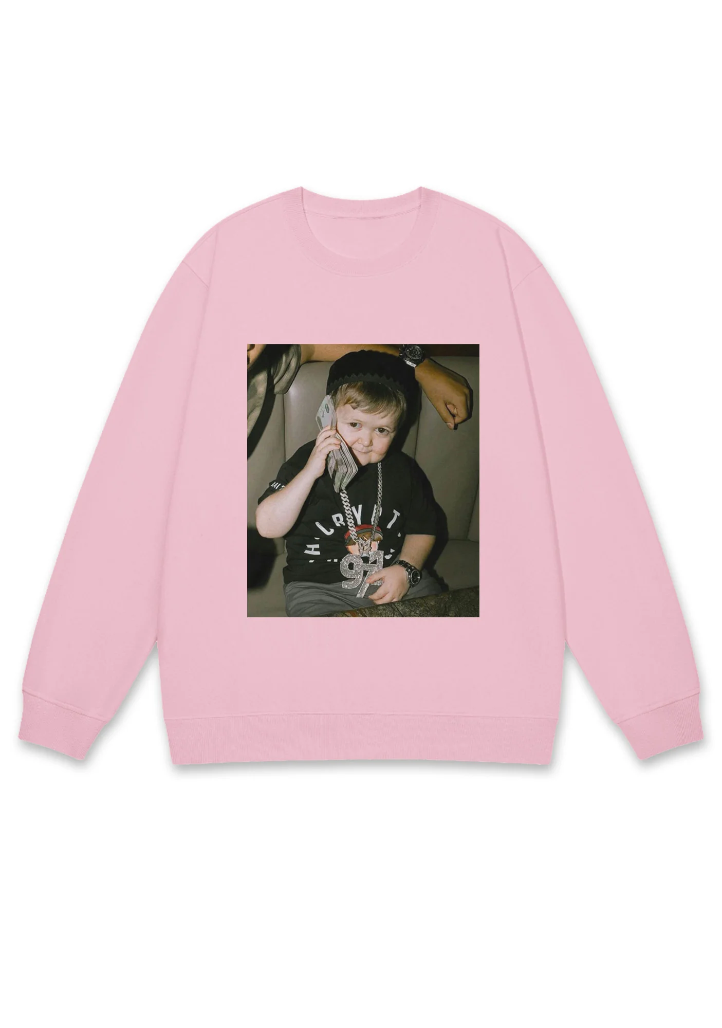 He Is Pretending To Call Y2K Sweatshirt - Image 6