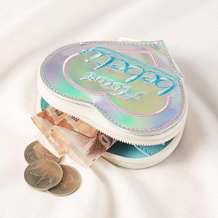 Heart Bebeti Embroidery Laser Purse - Image 6