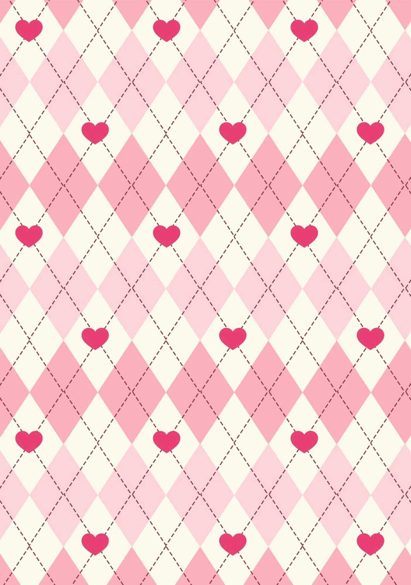 Heart Plaid Y2K Phone Case Cherrykitten - Image 2