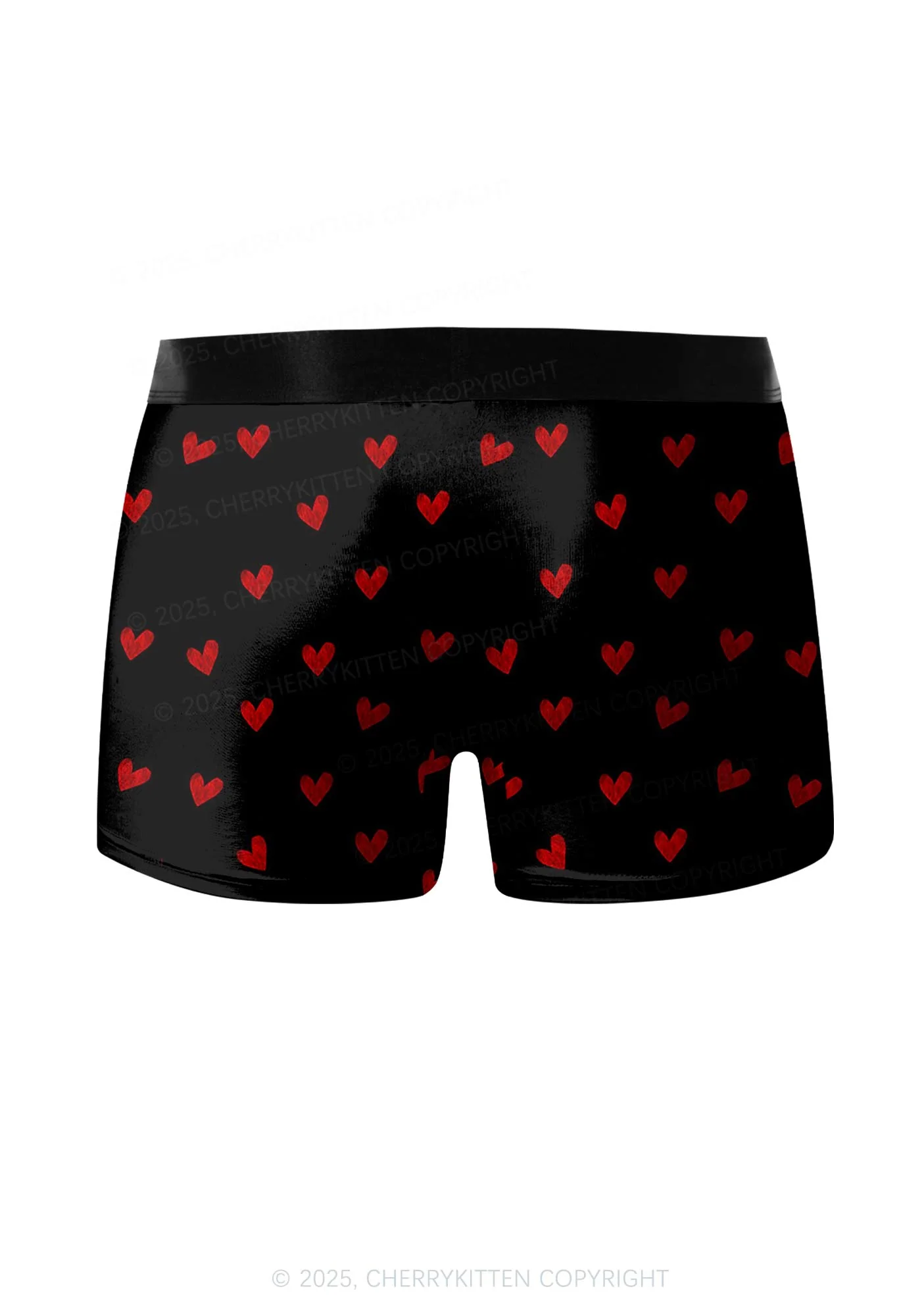 Hearts Fly Valentine's Day Y2K Print Couples Boxer Briefs Set Cherrykitten - Image 3