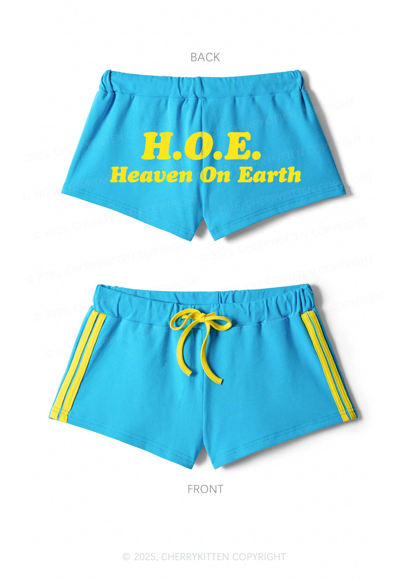 Heaven On Earth Y2K Drawstring Mini Shorts Cherrykitten - Image 5
