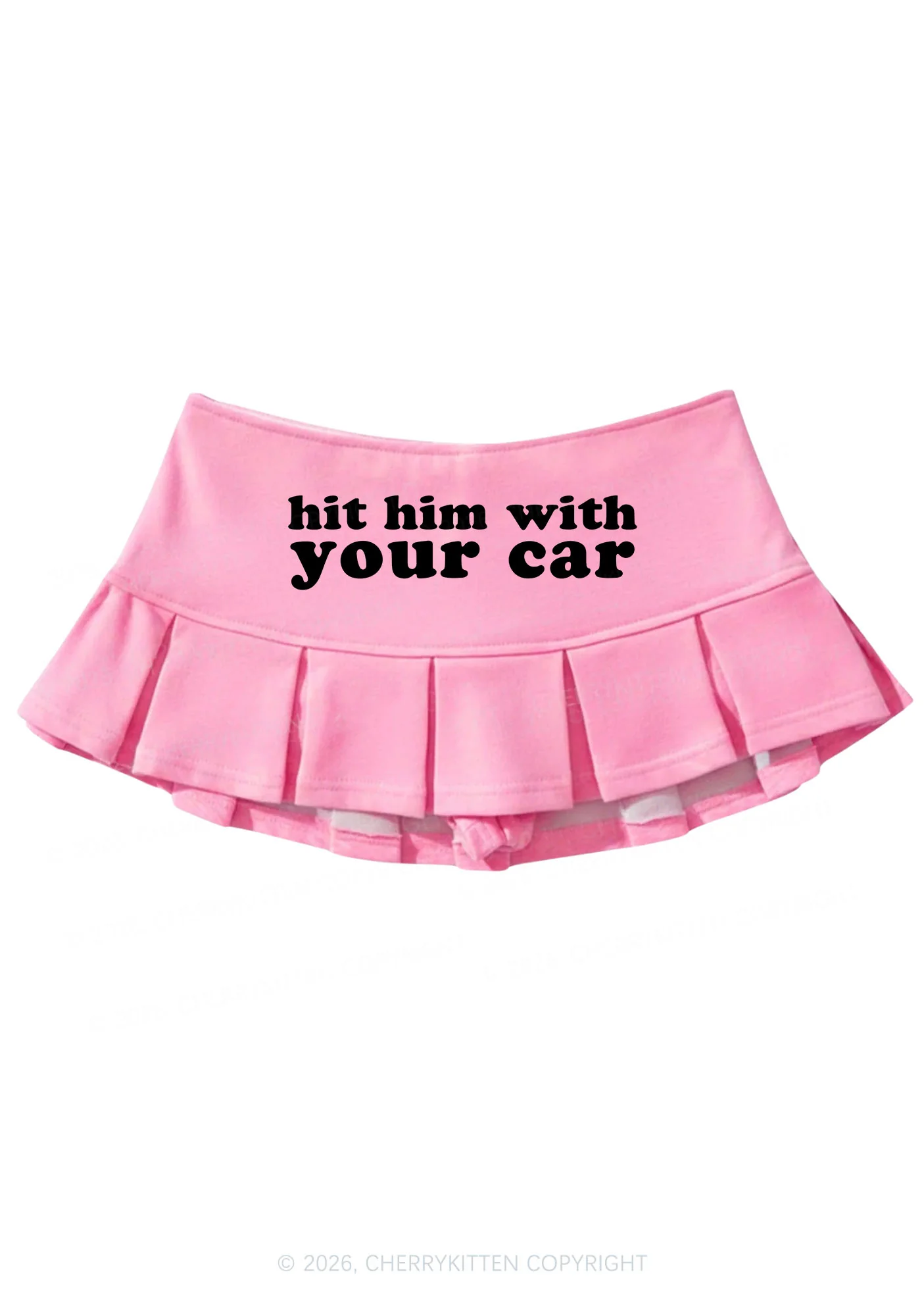 Hit Him Y2K Mini Pleated Skirts Cherrykitten - Image 3