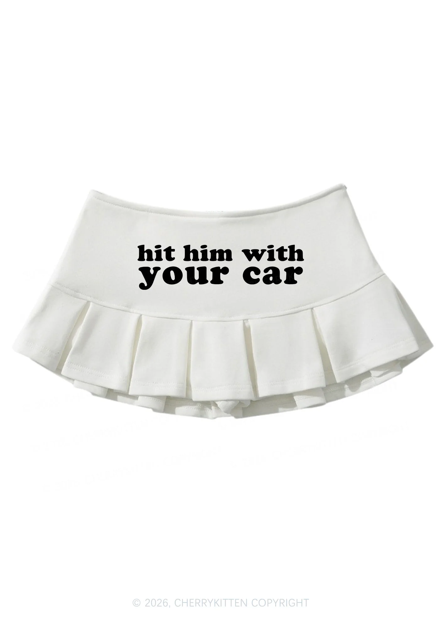 Hit Him Y2K Mini Pleated Skirts Cherrykitten - Image 4