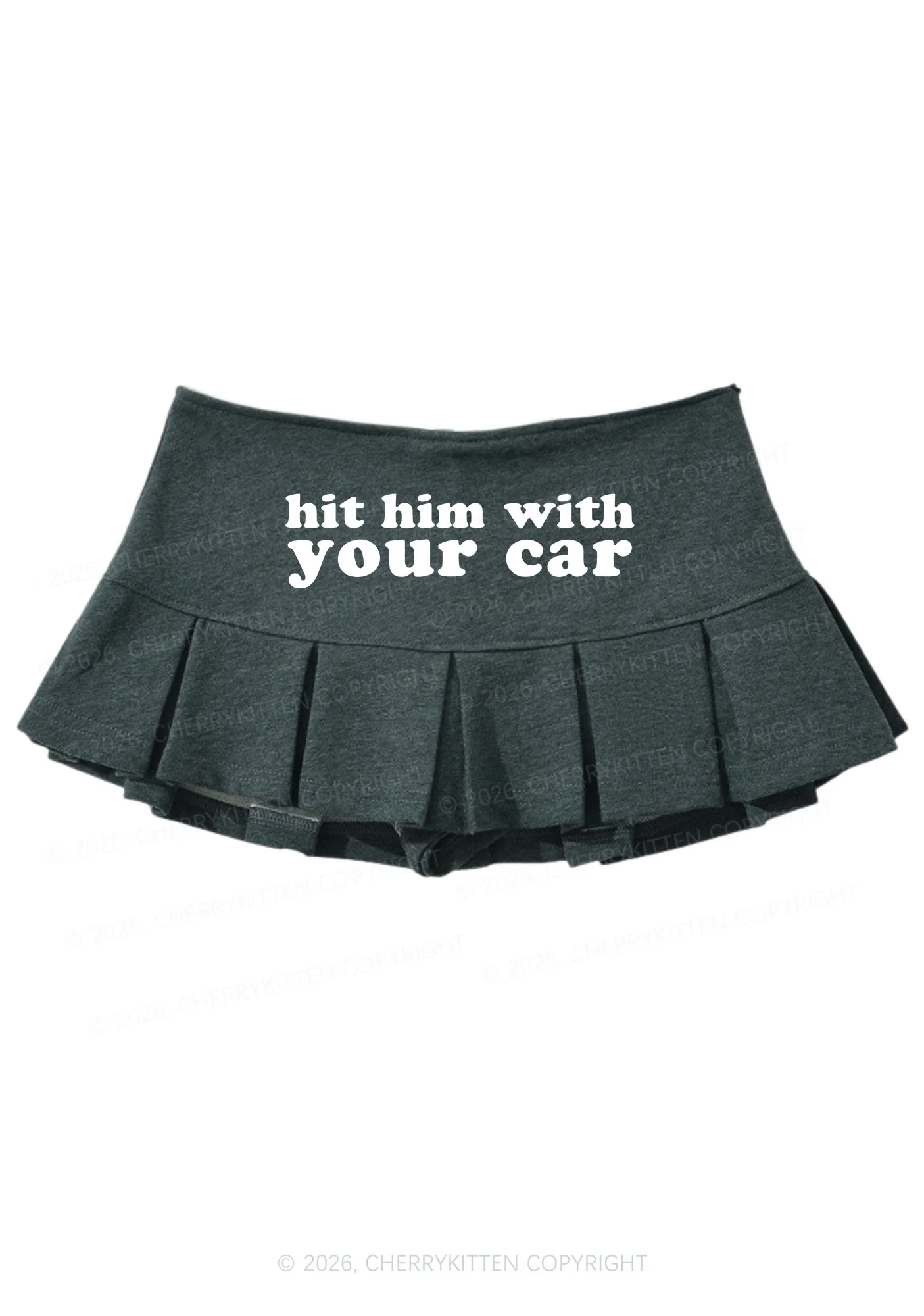 Hit Him Y2K Mini Pleated Skirts Cherrykitten - Image 6