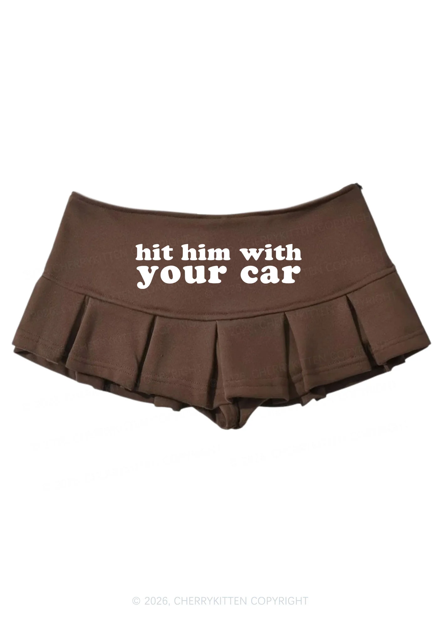 Hit Him Y2K Mini Pleated Skirts Cherrykitten - Image 7