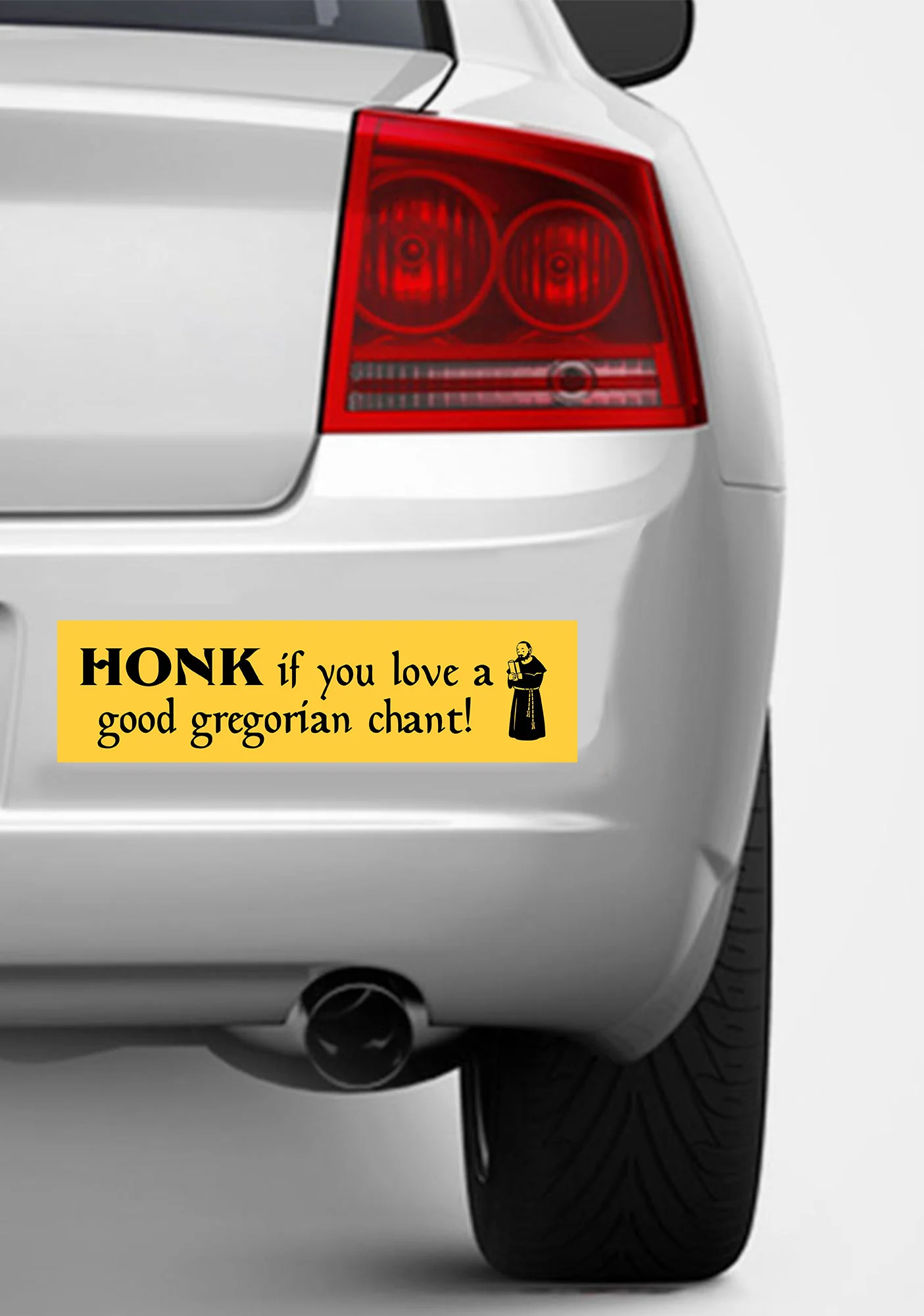 Honk Gregorian Chant Y2K Car Bumper Magnet Cherrykitten - Image 2
