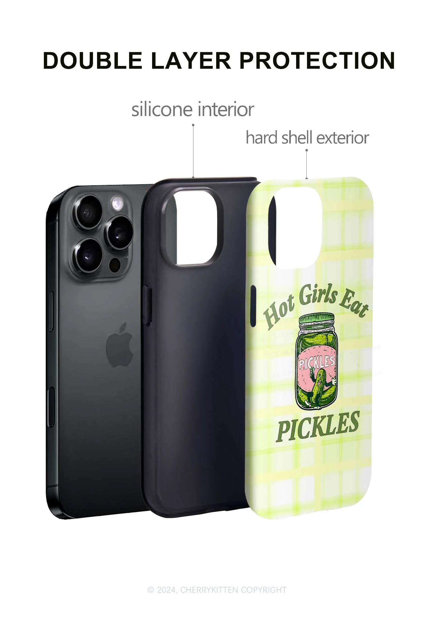 Hot Girls Eat Pickles Y2K Phone Case Cherrykitten - Image 4