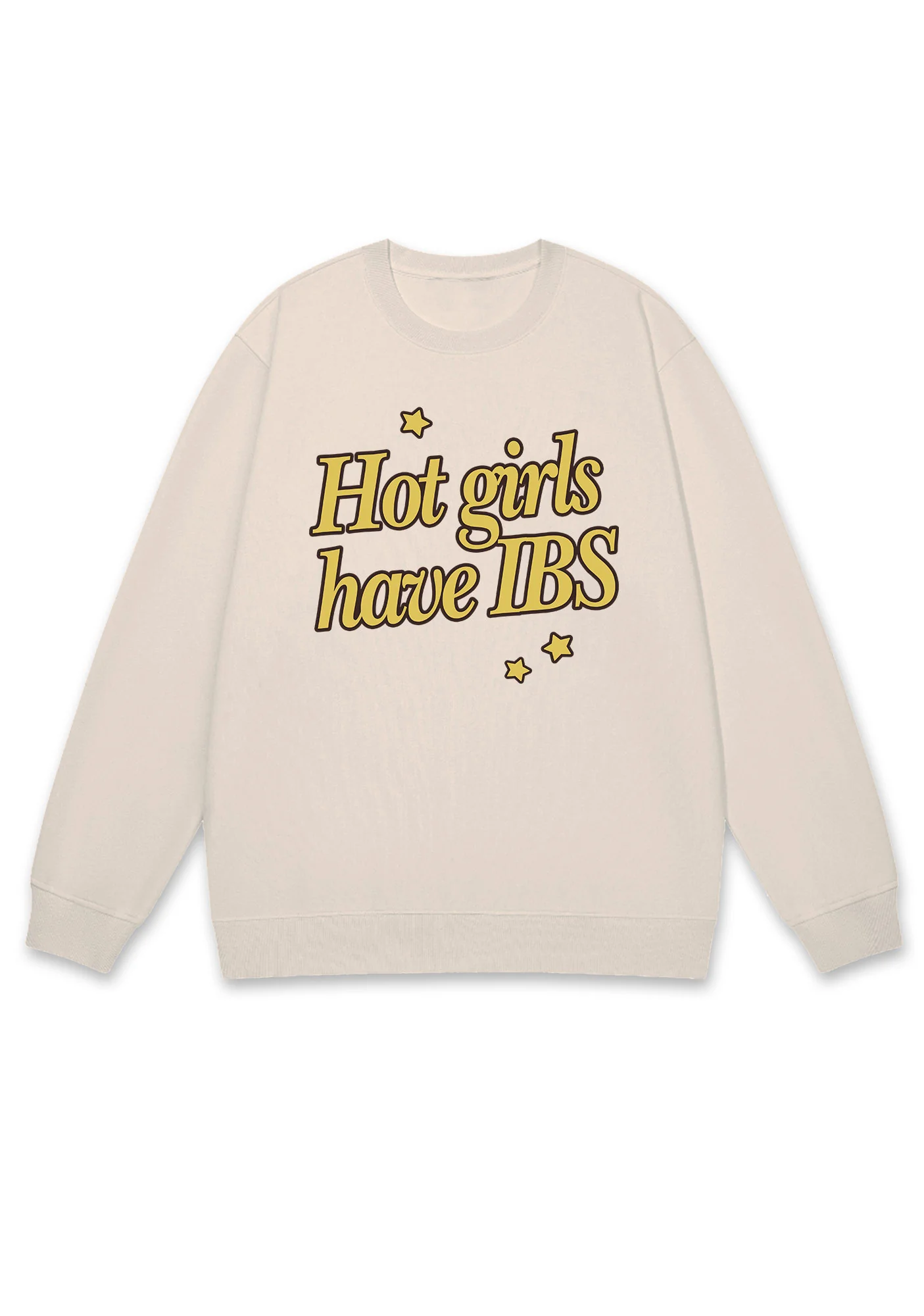 Hot Girls Have IBS Y2K Sweatshirt - Image 4