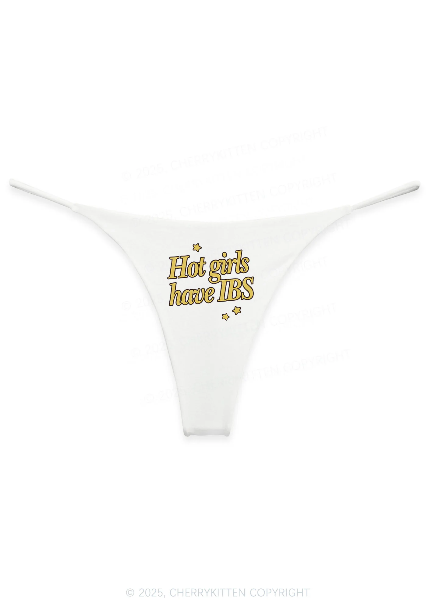 Hot Girls Have IBS Y2K Bikini String Thong Cherrykitten - Image 4