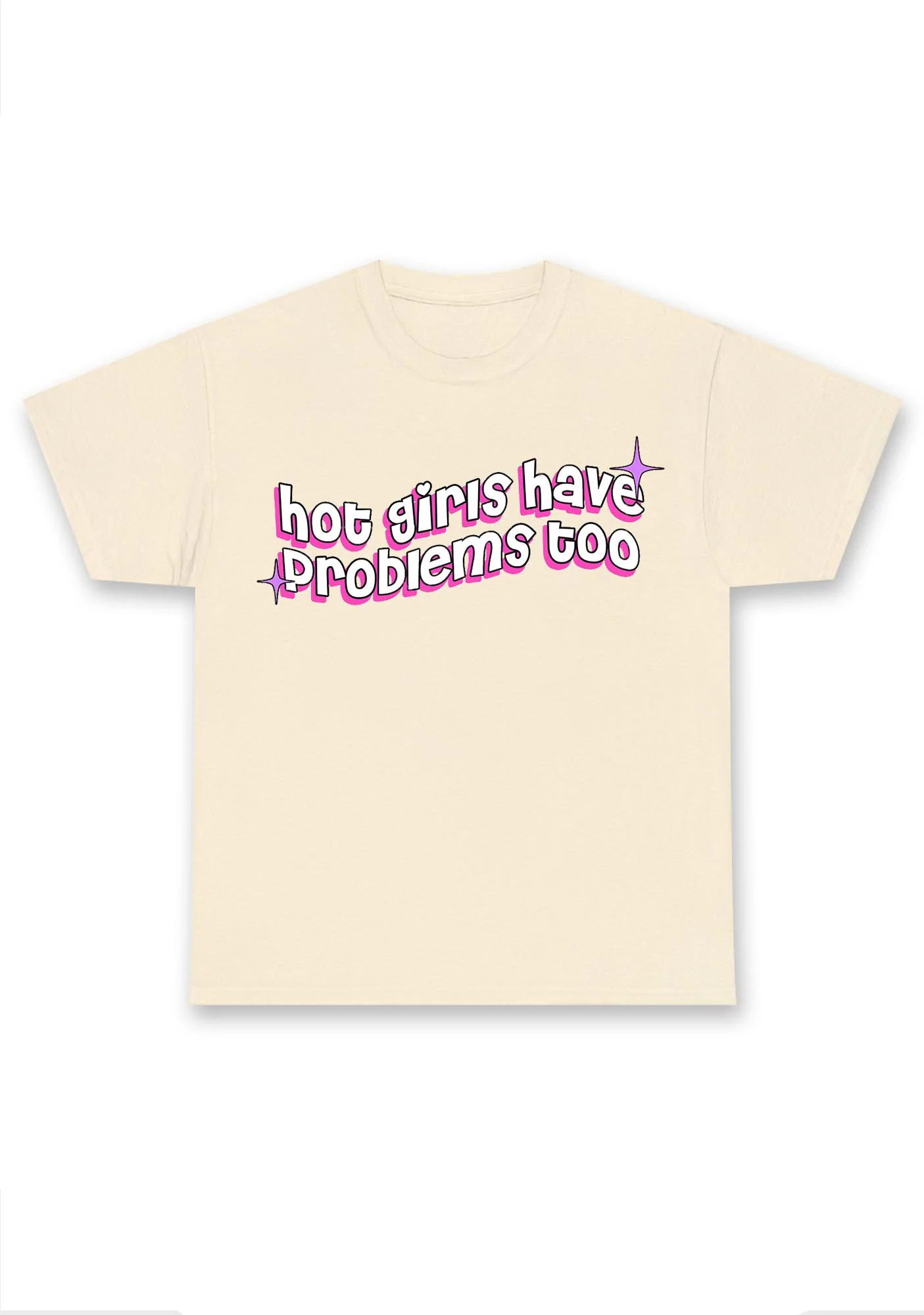 Hot Girls Have Problems Too Chunky Shirt - Image 4