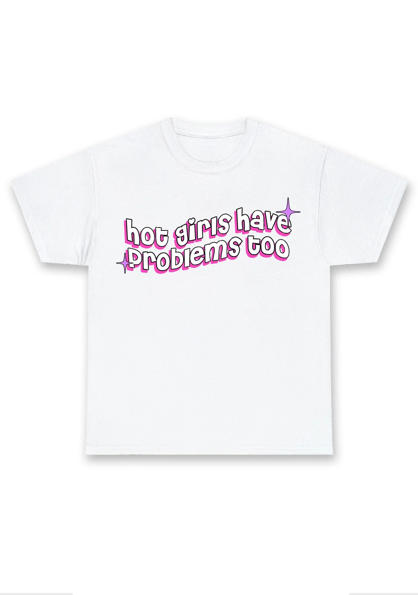 Hot Girls Have Problems Too Chunky Shirt - Image 5