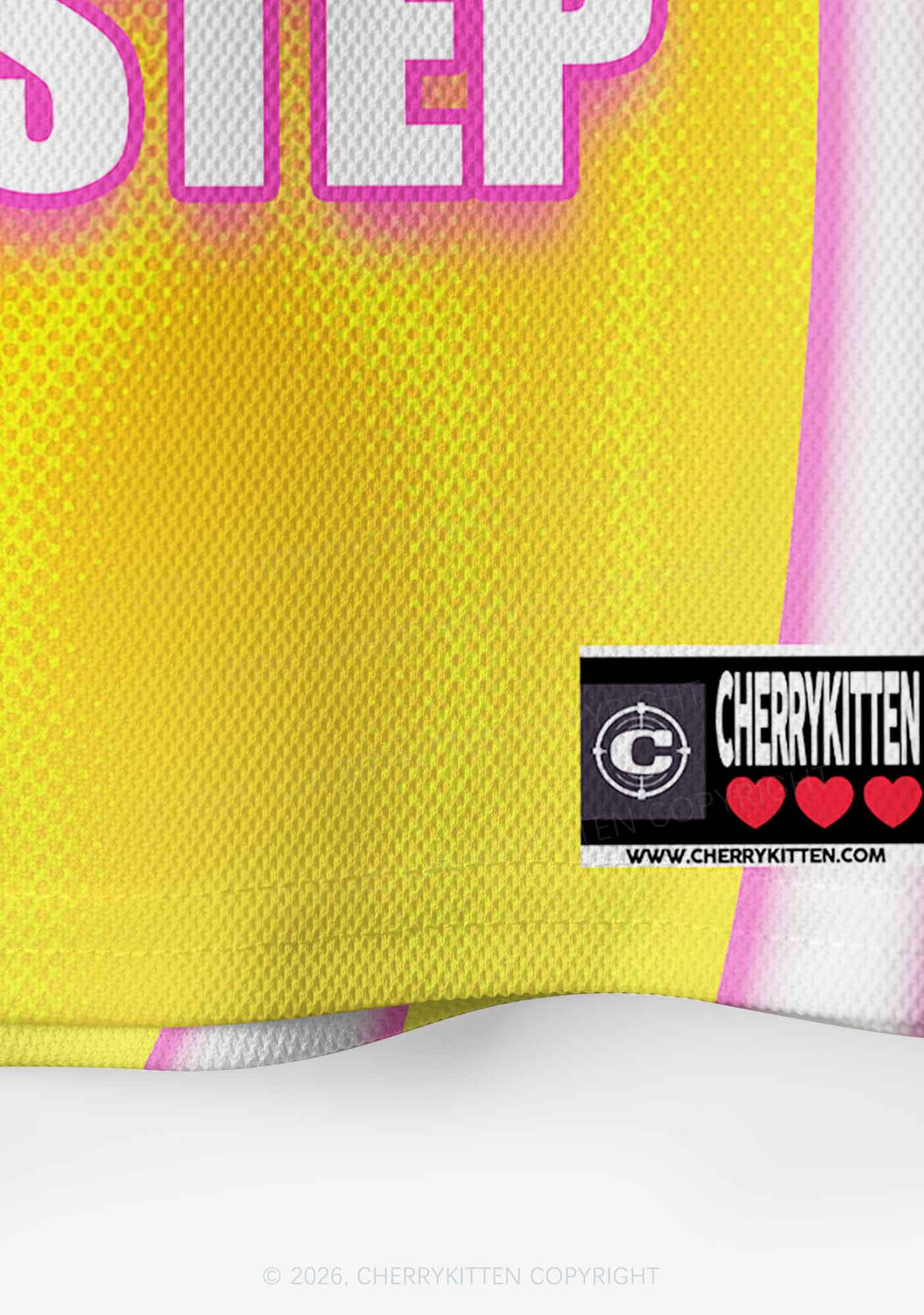 Hot Girls Love Dubstep Y2K Crop Sport Jersey Shirts Cherrykitten - Image 7