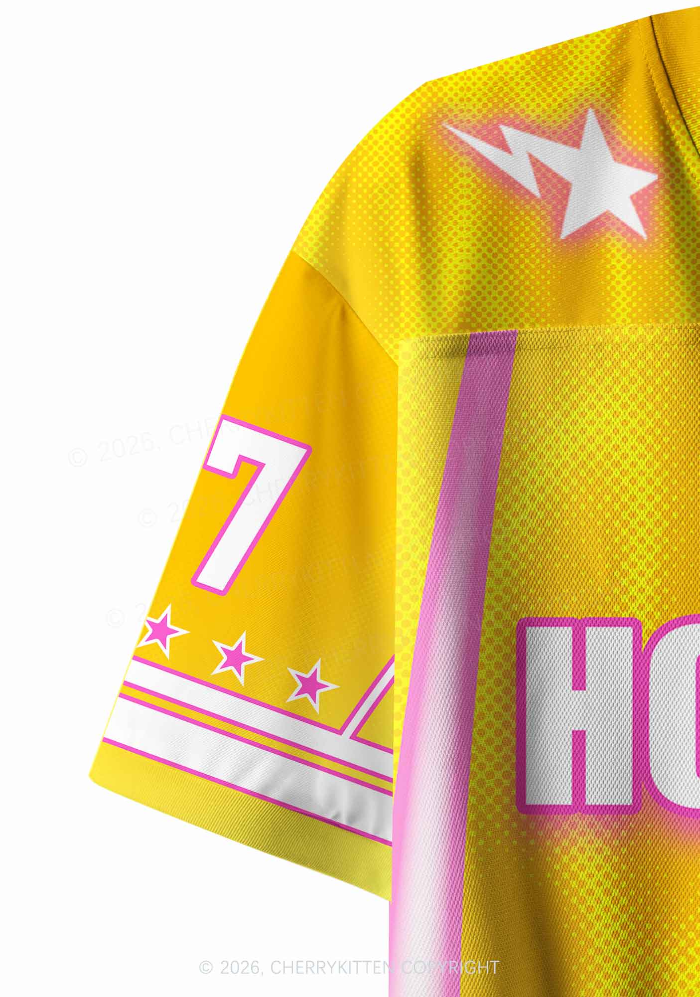 Hot Girls Love Dubstep Y2K Crop Sport Jersey Shirts Cherrykitten - Image 8