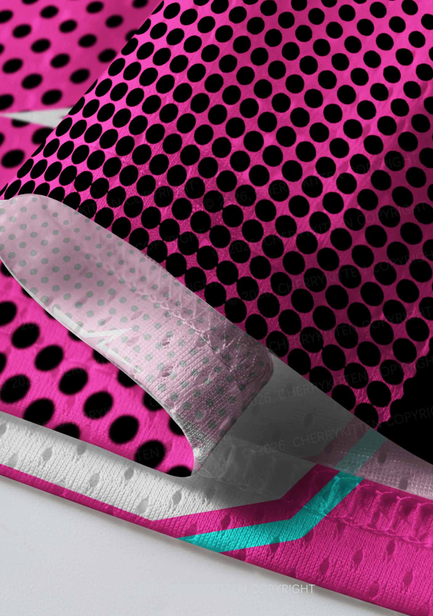Hot Pink Dibs On The DJ Y2K Sport Jersey Shirts Cherrykitten - Image 6