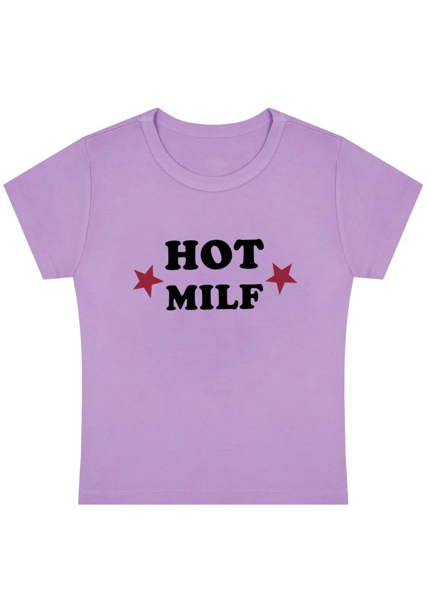 Hot Red Double Pentagram Y2k Baby Tee - Image 3